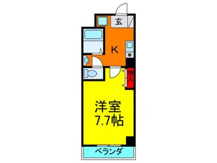 Ｍ　ＰＬＡＺＡ香里五番館の物件間取画像